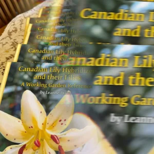 Canadian Lily Hybridizers book stack.