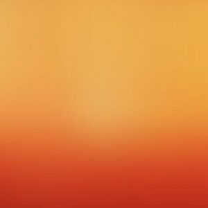 A blurred gradient background with warm orange and red tones.